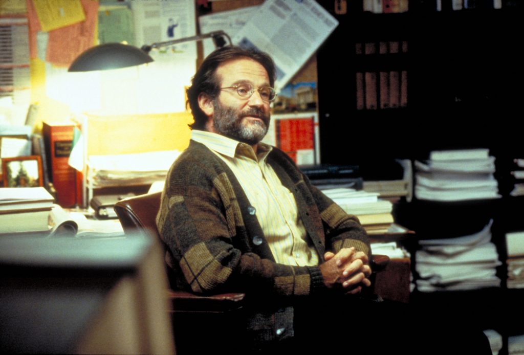 『グッド・ウィル・ハンティング』ロビン・ウィリアムズの写真。