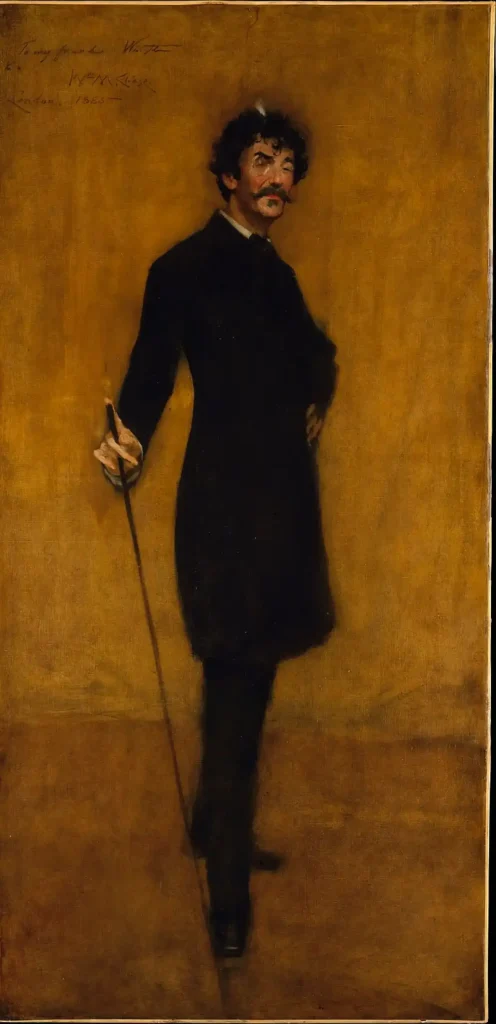 ウィリアム・メリット・チェイス作「ホイッスラー」