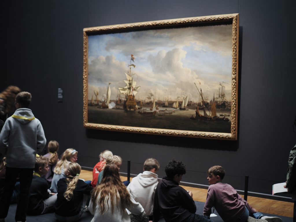 アムステルダム国立美術館の中の様子