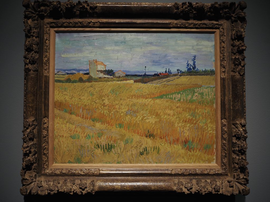 ゴッホの描いた麦畑