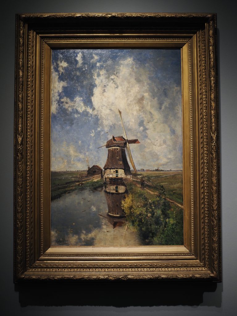 ポルダー水路の風車